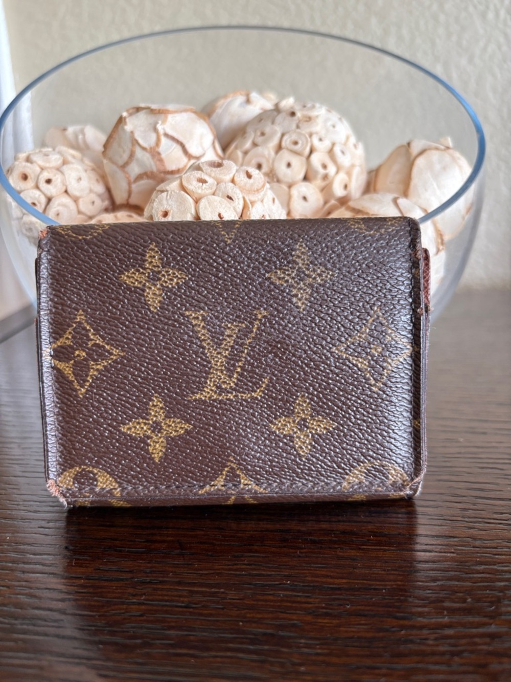 Louis Vuitton Monogram Canvas Card Holder (Vintage)